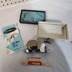 Vintage 70s Dexter Mat Cutter Hand Held Cutting Tool Russell Harrington Blade